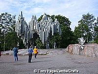 The Sibelius Monument honors of Jean Sibelius (1865-1957)