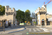 Avignon city gates