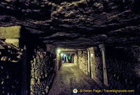 A passageway in the Catacombes