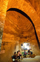 One of the chambers of the Catacombes
