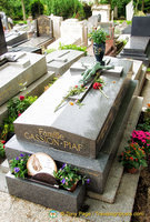 The Gassion-Piaf family grave