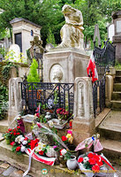 The grave of Frédéric Chopin
