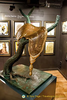 Dalí Sculpture - Profile of Time