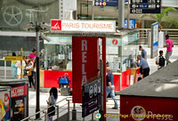 Paris Tourist Information desk at Gare du Nord