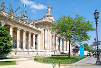 One of the entrances to the Grand Palais