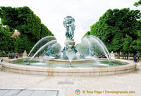 Fontaine des Quatre-Parties-du-Monde or Carpeaux Fountain. Carpeaux was responsible for the four nudes