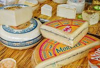Morbier, a favourite cheese