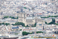 View of the Notre-Dame Cathedral