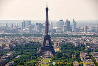 View of the Eiffel Tower from Montparnasse Tower
