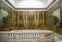 Murals from the ancient Hotel de Luynes, executed by the Brunettis in 1748