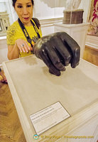 Right hand from a statue of Louis XV