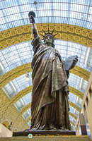 La Liberté was created by Auguste Bartholdi in 1889 and exhibited in the Paris Universal Exhibition