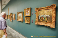A range of Still life works by Renoir and Cézanne