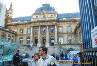 Entrance to the Palais de Justice