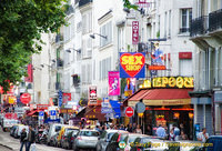 The Pigalle area is famous for its many sex shops