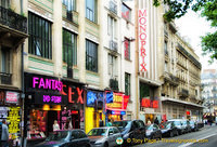Monoprix, one of the few non-sex oriented businesses in Place Pigalle