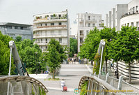 Promenade Plantée takes you through residential areas