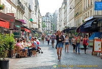 More cafes and restaurants on rue Cler