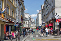 View of rue Descartes