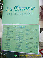 La Terrasse at Galeries Lafayette