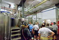 Klosterbräu brewery tour with Stephanie
