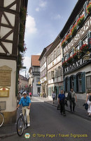 Dominikanerstraße in the centre of Bamberg