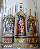 Tryptich in Deggendorf Grabkirche