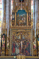 Close-up of high altar