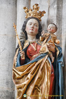 Statue of Virgin Mary and Child