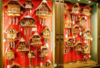Christmas cuckoo clocks at Käthe Wohlfahrt 