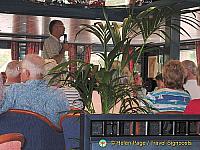 Hendrik commencing a lecture on river locks
[Main Locks - Europe River Cruise - Germany]