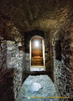 Marksburg - This medieval toilet set in the wall, linking to the Banquet Hall