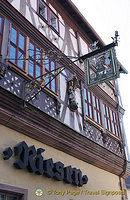 Hotel Zum Riesen, erected in 1590, is one of the oldest guest houses in Germany.