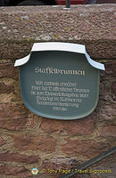 Staffelbrunnen is one of the relay wells built in 1611