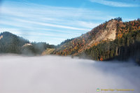 Tegelberg under cloud cover