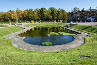 Pond in front of the Orangerie