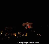 Pathenon by Night
[Athens - Greece]b