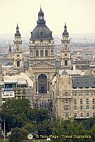 St Stephen's Basilica named in honor of the first King of Hungary, Stephen I
