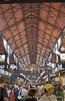 The Great Market Hall was designed by the Hungarian architect Samu Pecz (1854-1922)