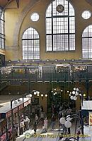 The large glass windows allow for maximum light in the Great Market Hall