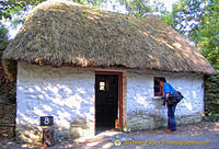 Bothan Scoir, a single-room dwelling of a poor landless labourer