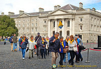 Trinity College is a popular tourist attraction