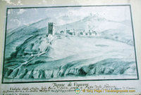 An ancient view of Val d'Orcia