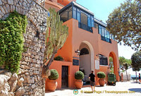 The Punta Tragara Hotel was originally designed by Le Corbusier