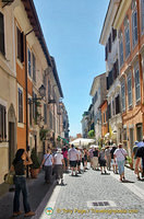 The streets of Castel Gandolfo
