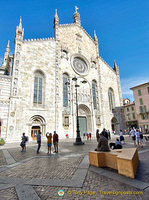 West facade of Como Duomo