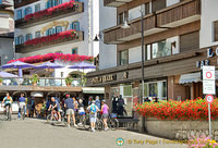 Cycling is a summer activity in Cortina d'Ampezzo