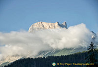 Cortina d'Ampezzo is surrounded by the Dolomites
