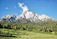Dramatic scenery of the Dolomites