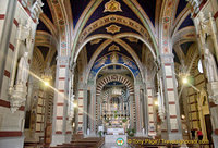 The altar of the Santa Margherita Basilica
